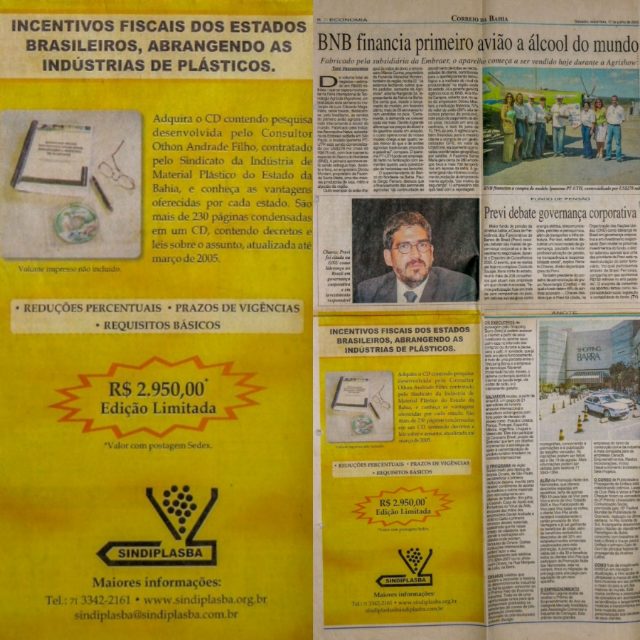 Mapeamento dos incentivos fiscais — 2005